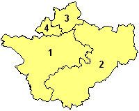 Civil parishes in Cheshire