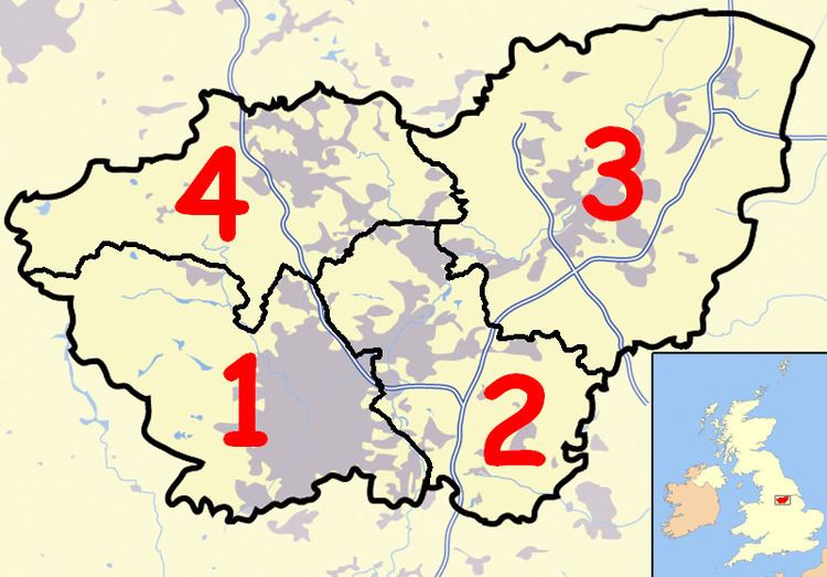 Civil parishes in South Yorkshire