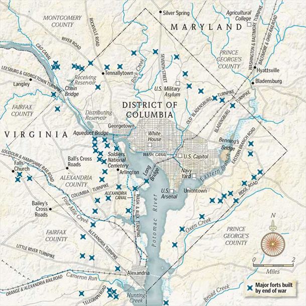 Civil War Defenses of Washington Basic Information Civil War Defenses of Washington US National