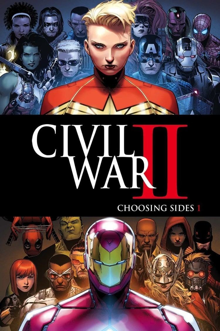 Civil War II Civil War II Teams Revealed by Marvel SuperHeroHype