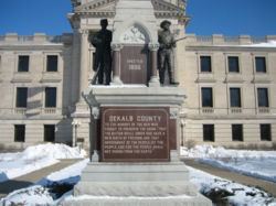 Civil War Memorial (Sycamore, Illinois) httpsuploadwikimediaorgwikipediacommonsthu