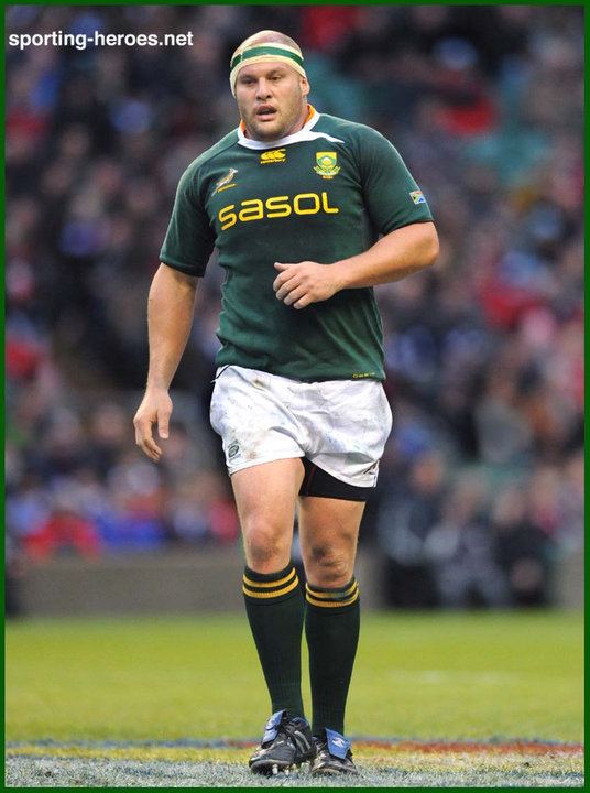CJ van der Linde CJ VAN DER LINDE South African International Rugby Caps