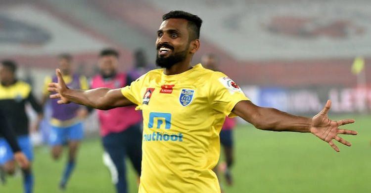 C.K. Vineeth Union sports minister steps in to rescue sacked footballer Vineeth