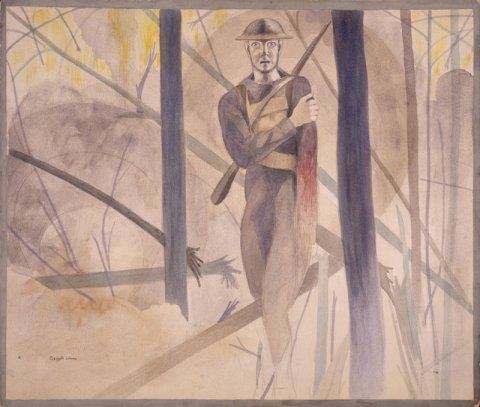 Claggett Wilson Claggett Wilsons World War I art Business Insider