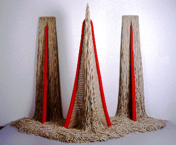 Claire Zeisler fiber sculpture by claire zeisler Art and Artists