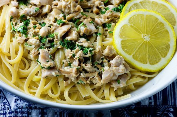 Clam sauce Linguine with Clam Sauce Framed Cooks