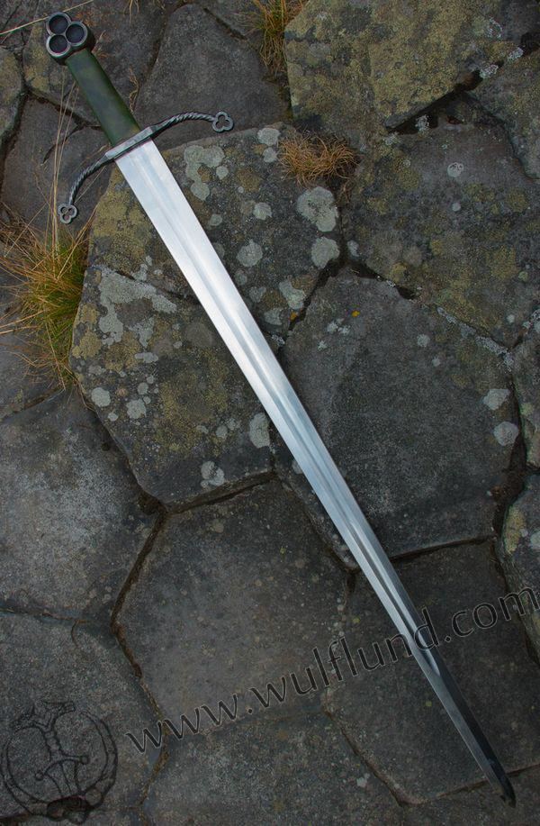 Claíomh Solais Claomh Solais Sword of the Light Irish trefoil sword wulflundcom