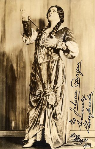 Clara Jacobo Clara Jacobo as La Gioconda Italian dramatic soprano in 20s and 30s
