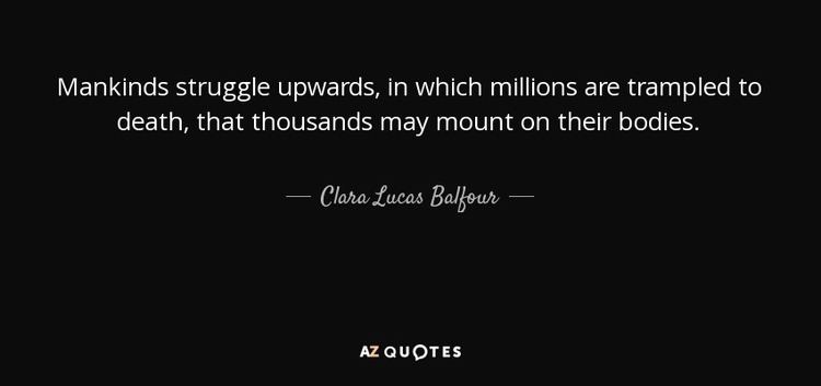 Clara Lucas Balfour QUOTES BY CLARA LUCAS BALFOUR AZ Quotes