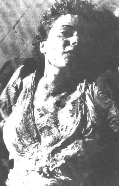 Clara Petacci's dead body