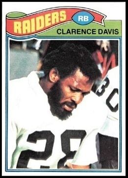 Clarence Davis wwwfootballcardgallerycom1977Topps234Clarenc