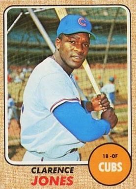Clarence Jones (baseball) 1968 Topps Clarence Jones 506 Baseball Card Value Price Guide