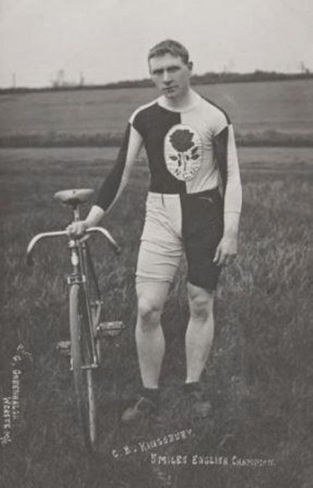 Clarence Kingsbury Portsmouth Cyclist Clarence Kingsbury Wins Olympics Golds in 1908