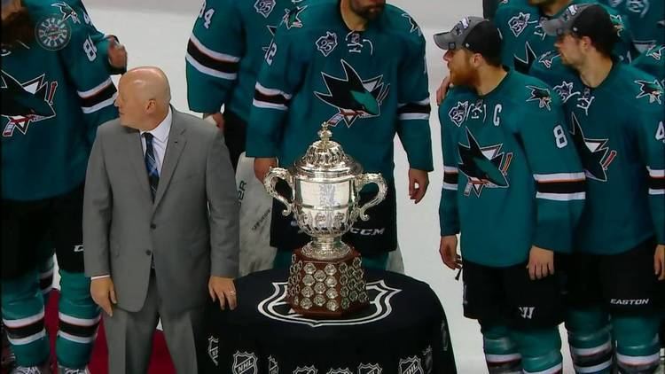 Clarence S. Campbell Bowl Do the Sharks touch the Clarence S Campbell Bowl YouTube