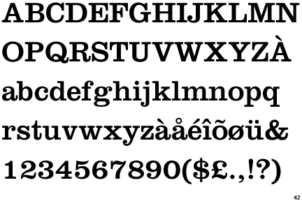 Clarendon (typeface) Fontscape Home gt Classification gt Serif gt Slabserif gt Clarendon style