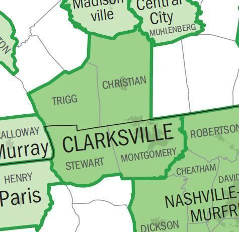 Clarksville metropolitan area