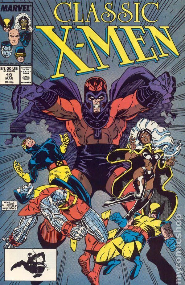 Classic X-Men XMen Classic 1986 Classic XMen comic books