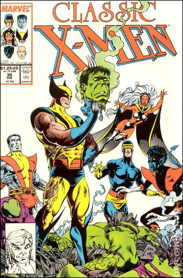 Classic X-Men XMen Classic 1986 Classic XMen comic books