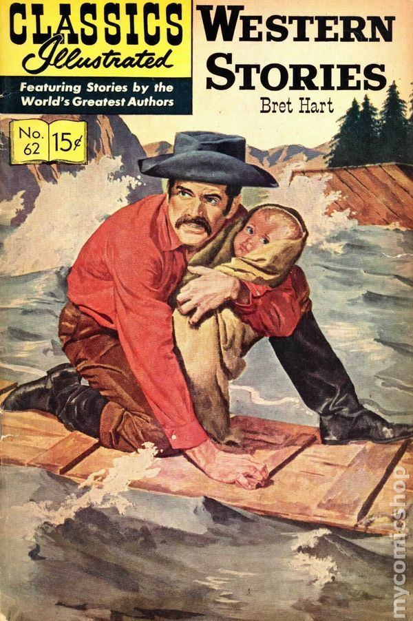 Classics Illustrated Classics Illustrated 062 Western Stories 1949 comic books