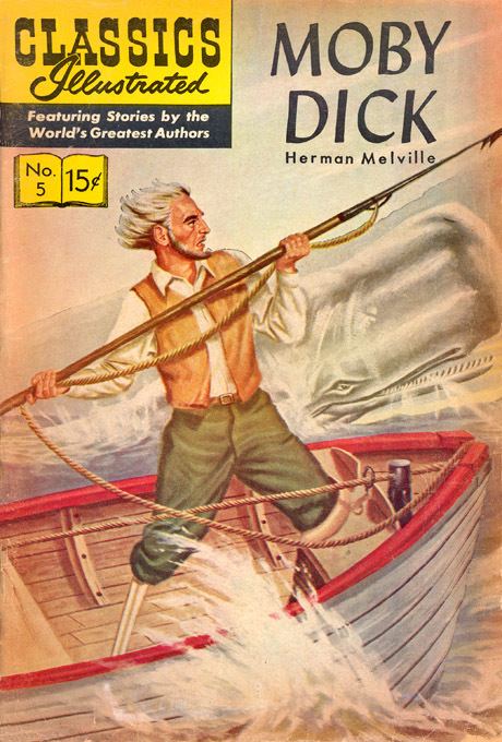 Classics Illustrated Classics Illustrated Moby Dick Cover