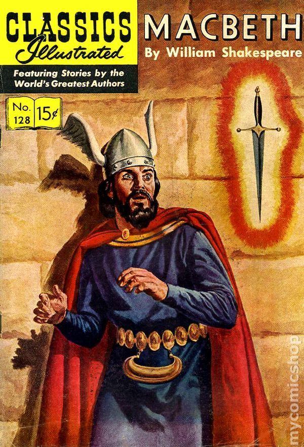 Classics Illustrated Classics Illustrated 128 Macbeth 1955 comic books