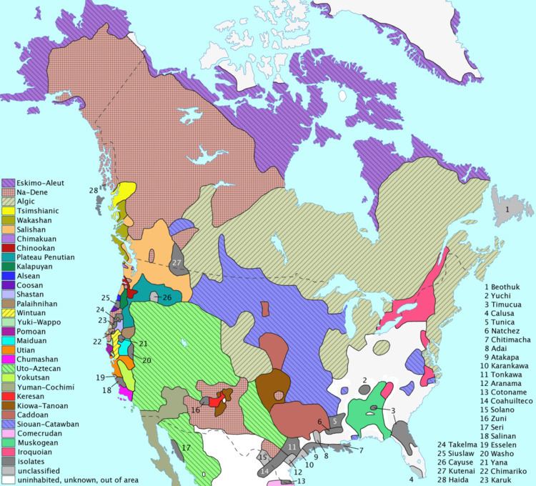 Classification schemes for indigenous languages of the Americas