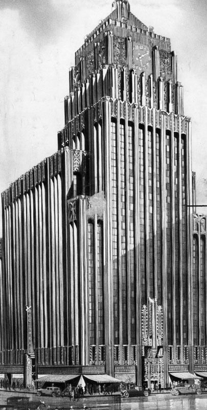 Claud Beelman Monumental Deco Architect Claude Beelman in Los Angeles