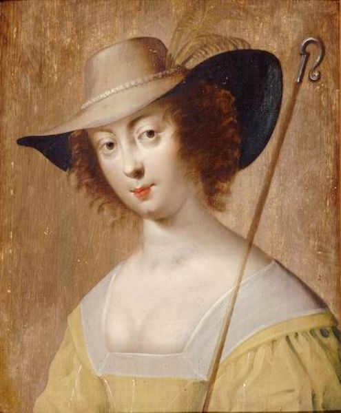 Claude Deruet Portrait of a Lady as a Shepherdessquot by Claude Deruet