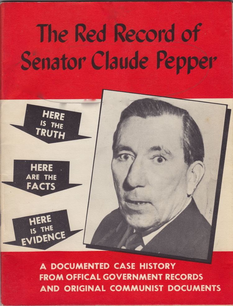 Claude Pepper FileRed Recordjpg Wikimedia Commons