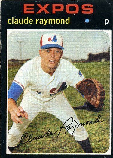 Claude Raymond (baseball) 536 Claude Raymond Montreal Expos Baseball Cards