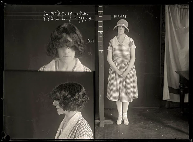 Claude Tozer Mugshots of Australian women criminals from the 1920s