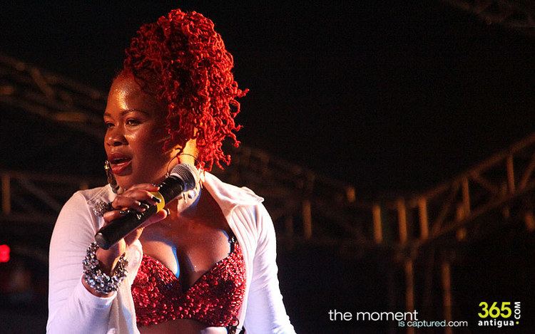 Claudette Peters Claudette Peters performs at the Dockyard Antigua
