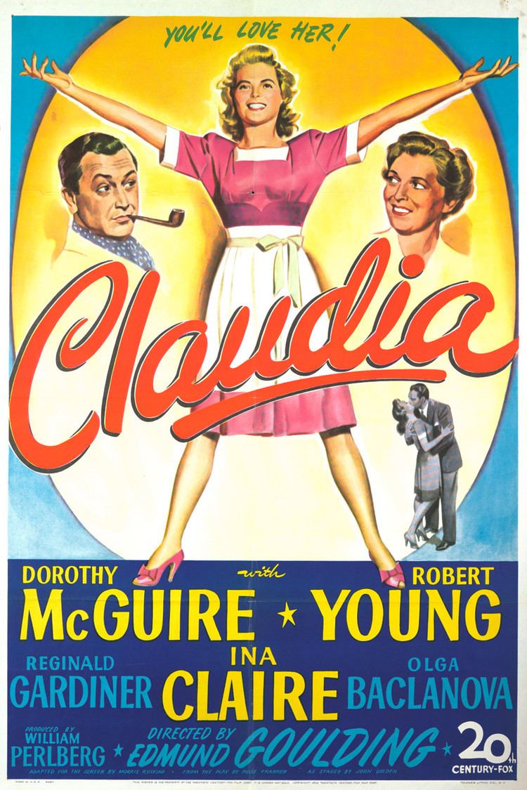 Claudia (1943 film) wwwgstaticcomtvthumbmovieposters38684p38684