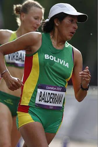 Claudia Balderrama Claudia Balderrama ocup el puesto 33 en la prueba de