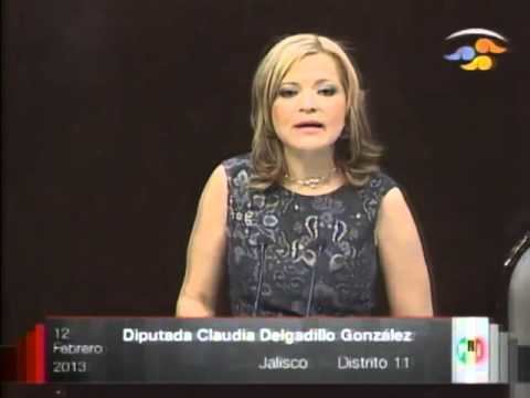 Claudia Delgadillo González Dip Claudia Delgadillo Gonzlez PRI Ley de Amparo YouTube