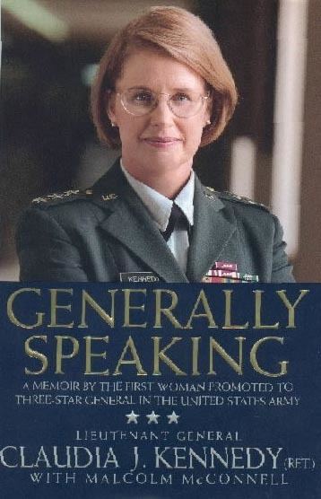 Claudia J. Kennedy The Books Generally Speaking by Lieutenant Claudia J