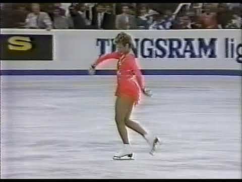 Claudia Leistner Claudia Leistner FRG 1988 Worlds Ladies Long Program YouTube