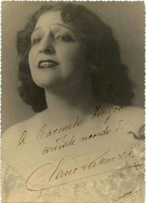 Claudia Muzio Claudia Muzio Italian operatic soprano