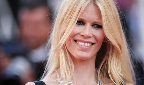 Claudia Schiffer Supermodel Claudia Schiffer and her husband dine with PM