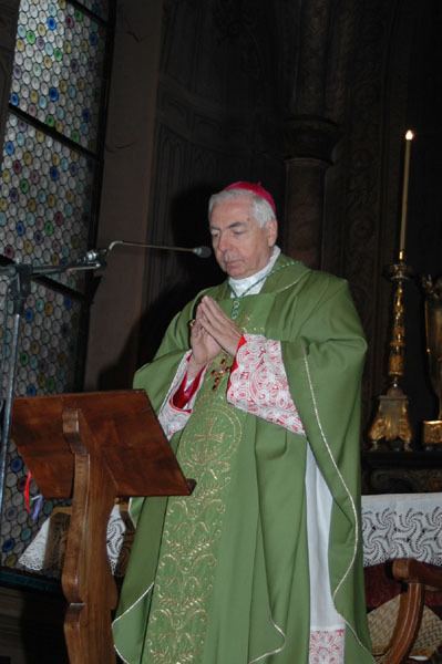 Claudio Baggini il Ticino E morto mons Claudio Baggini vescovo emerito di Vigevano