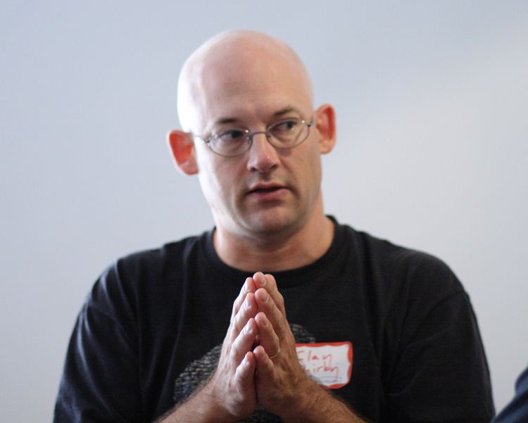 Clay Shirky FileWikiConference New York 2010 portrait 16 Clay