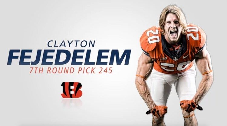 Clayton Fejedelem Clayton Fejedelem to Cincinnati Bengals 2016 NFL Draft Round 7