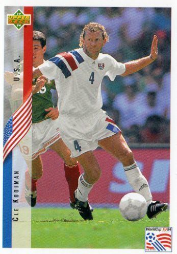 Cle Kooiman USA Cle Kooiman 15 Contenders Upper Deck 1994 World Cup