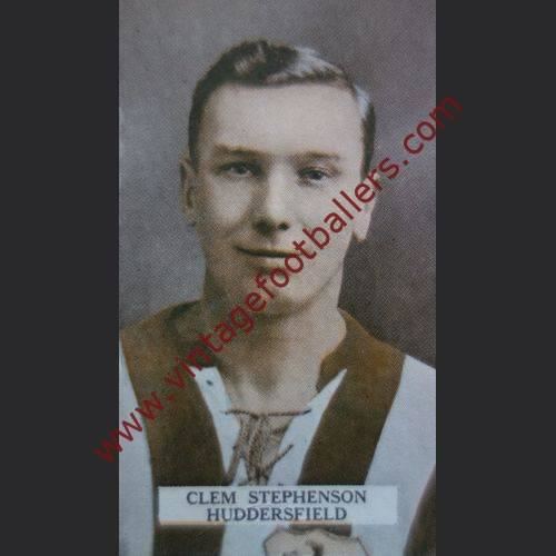 Clem Stephenson Stephenson Clem Image 8 Huddersfield Town 1923 Vintage Footballers