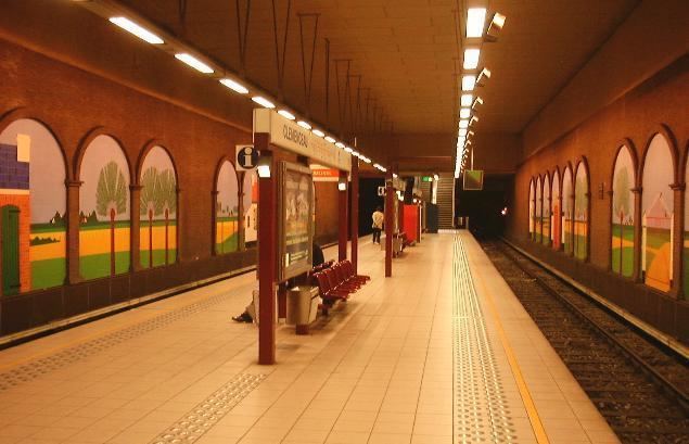 Clemenceau metro station