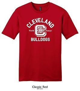 Cleveland Bulldogs Cleveland Bulldogs 1924 World Champs NFL Tee Shirt Browns Vintage