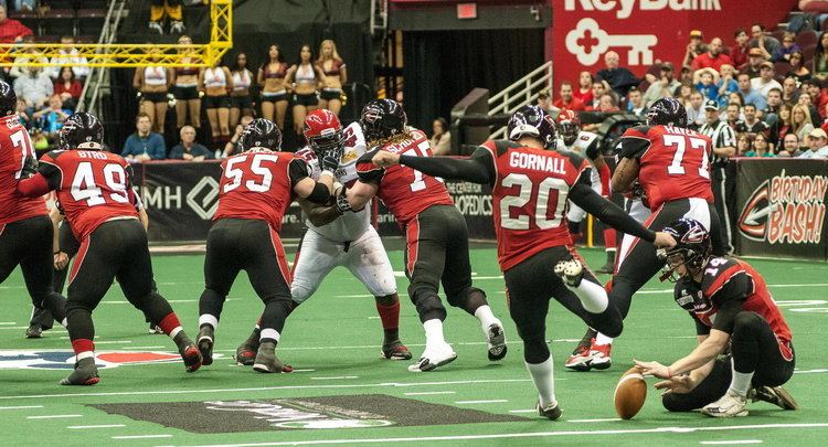Cleveland Gladiators Off The Turf with Cleveland Gladiators kicker Ross Gornall