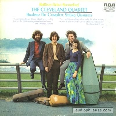 Cleveland Quartet Brahms Cleveland Quartet Complete String Quartets Vinyl LP