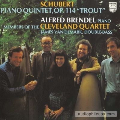 Cleveland Quartet Schubert Cleveland Quartet Trout Quintet Vinyl LP Album at
