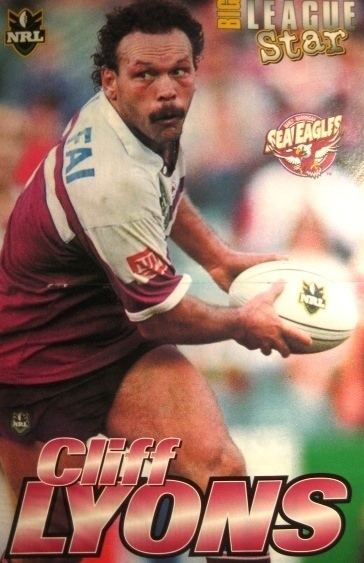 Cliff Lyons Cliff Lyons 1998 Manly Poster 12422